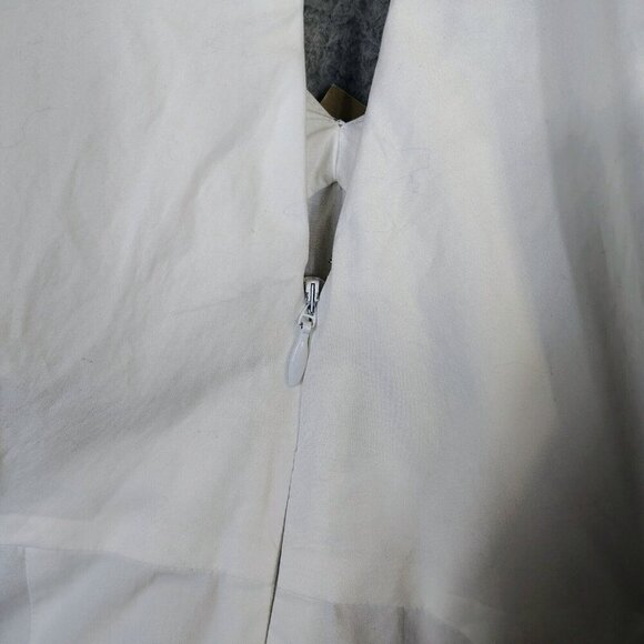 J.Crew Cecily Top Women's 00 White Voluminous Sleeve Cropped Blouse Preppy NWT - Picture 5 of 12